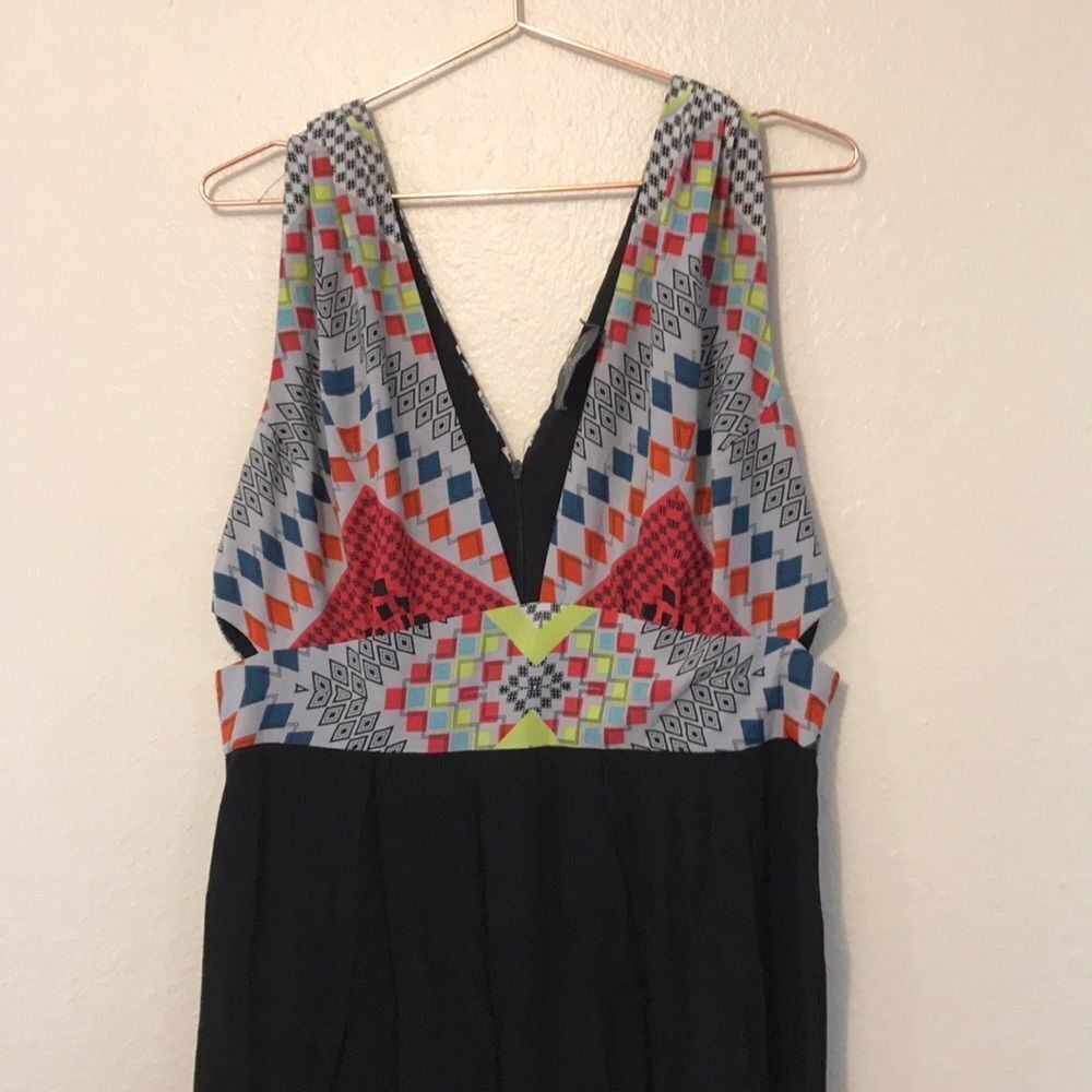 Cut out maxi dress